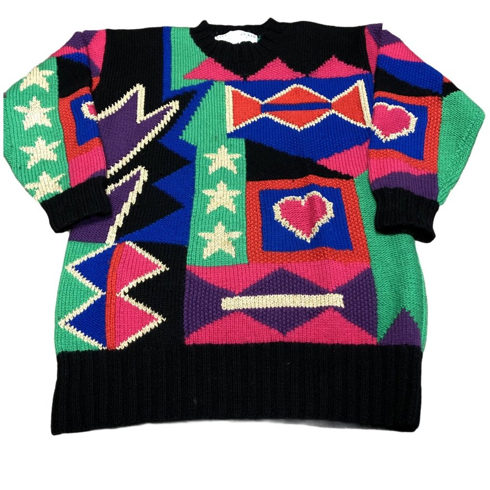 Vintage Knit Sweater Size Small Lillie Rubin